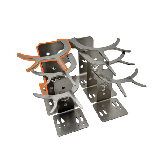 Shed Antler Hanger Single - Slob Knocker Size (Right Antler)