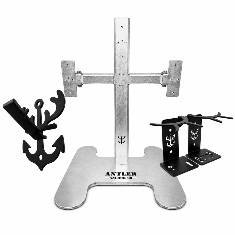Triple Crown Pedestal + BLACK LABEL EDITION Euro & Shed Hanger Package