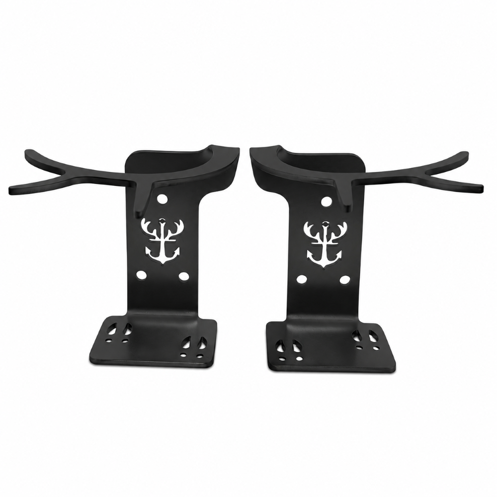 Shed Antler Hanger Set - Slob Knocker Size (BLACK LABEL EDITION)