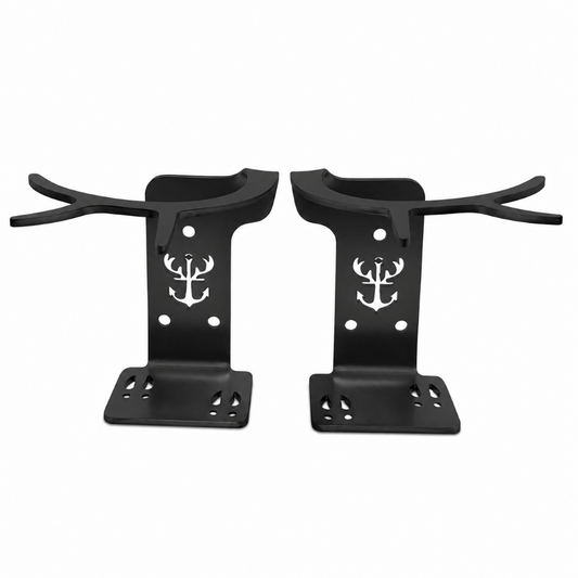 Shed Antler Hanger Set - Slob Knocker Size (BLACK LABEL EDITION)