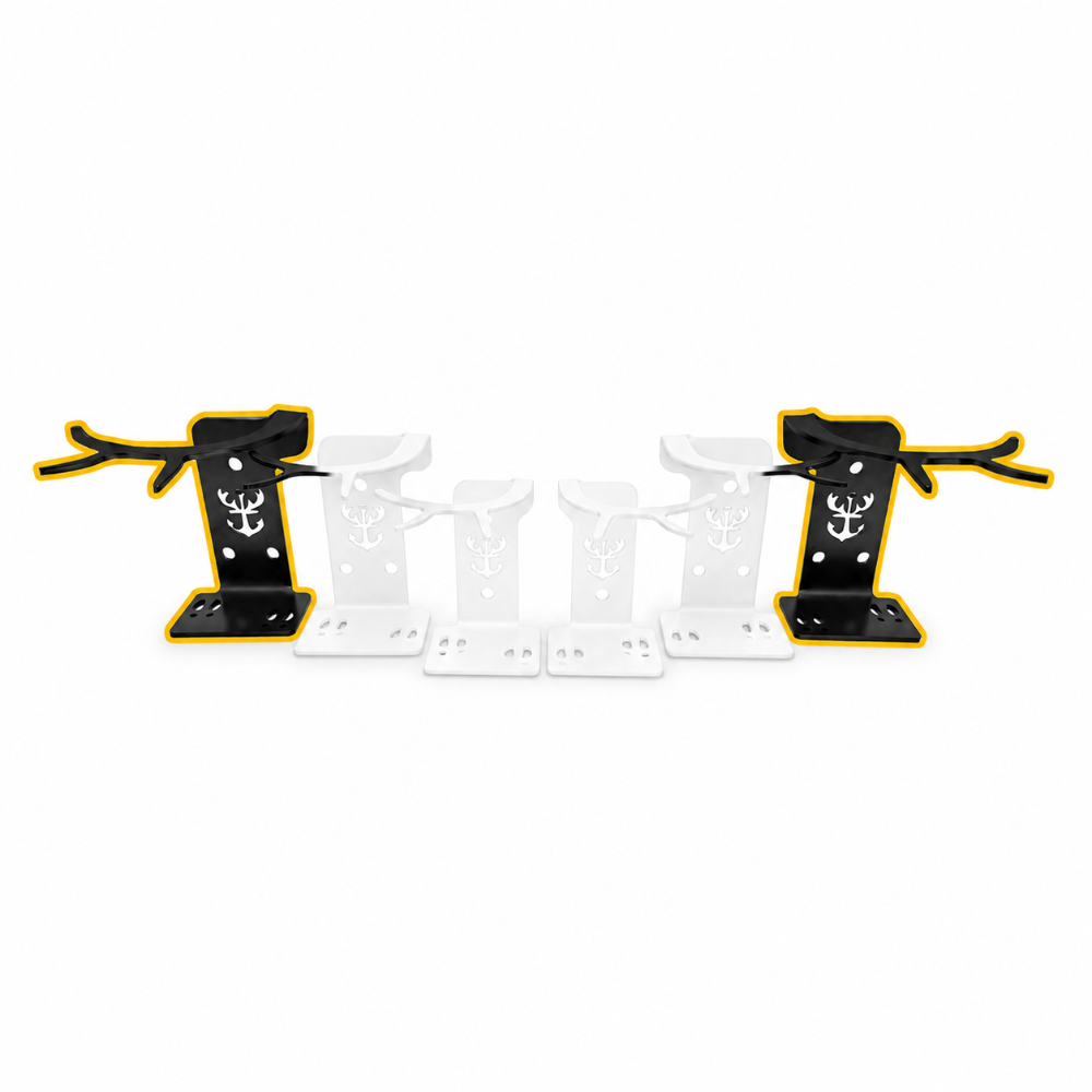 Shed Antler Hanger Set - Slob Knocker Size (BLACK LABEL EDITION)