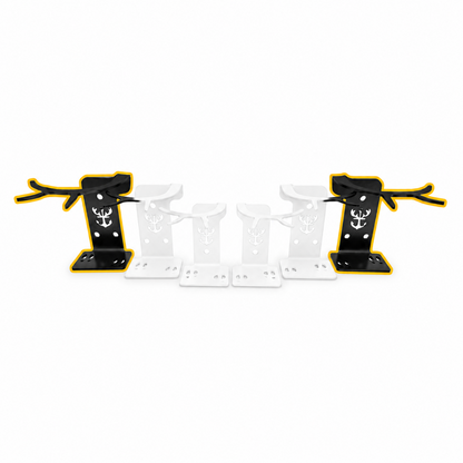 Shed Antler Hanger Set - Slob Knocker Size - Black Label