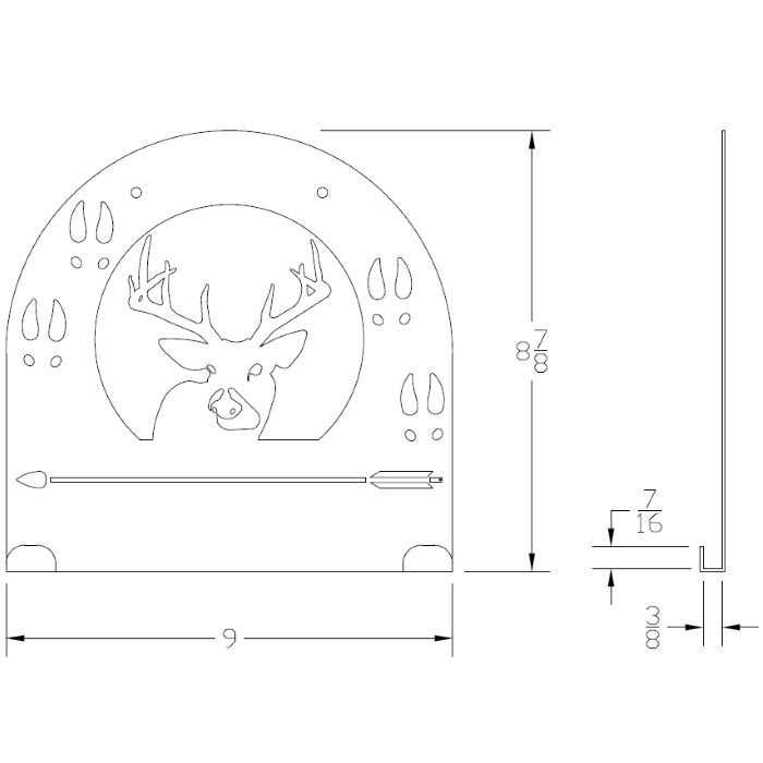 Arrow Holder Display