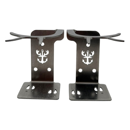 Booner shed antlers displayed on Antler Anchor hangers