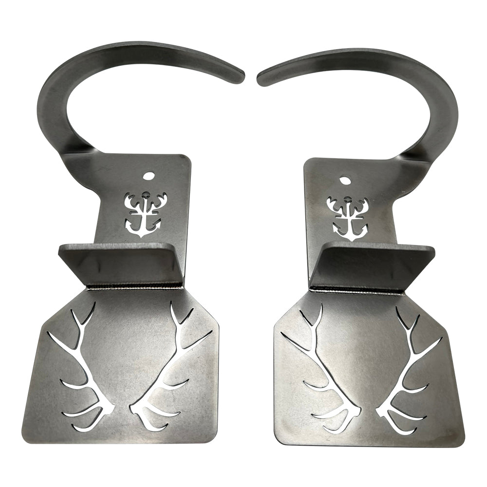 Elk Shed Antler Hanger Set