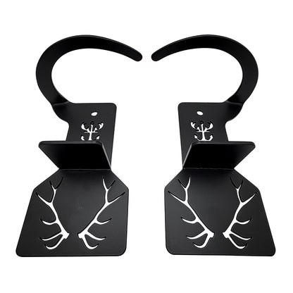 Elk Shed Antler Hanger Set - Black Label