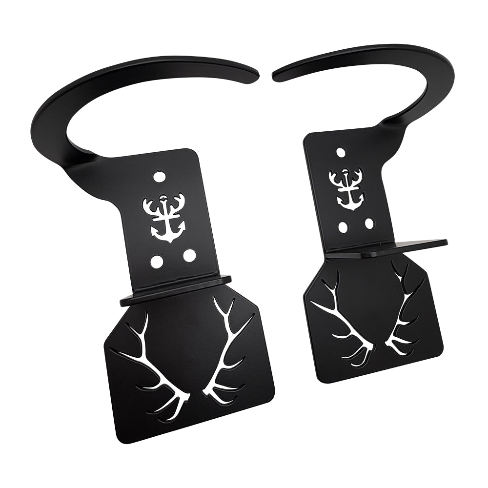 Elk Shed Antler Hanger Set (BLACK LABEL EDITION)