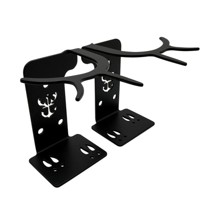 Shed Antler Hanger Set - Booner Size - Black Label
