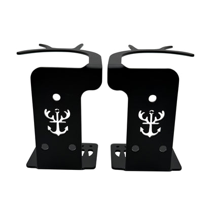 Shed Antler Hanger Set - Booner Size - Black Label