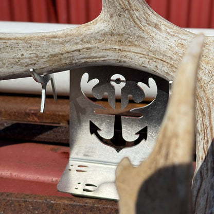 Tabletop Antler Anchor - White Out