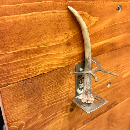 Shed Antler Hanger Set - Original Size - White Out