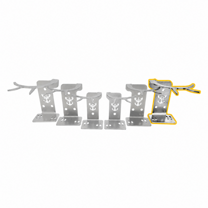Shed Antler Hanger Single - Slob Knocker Size (Left Antler)