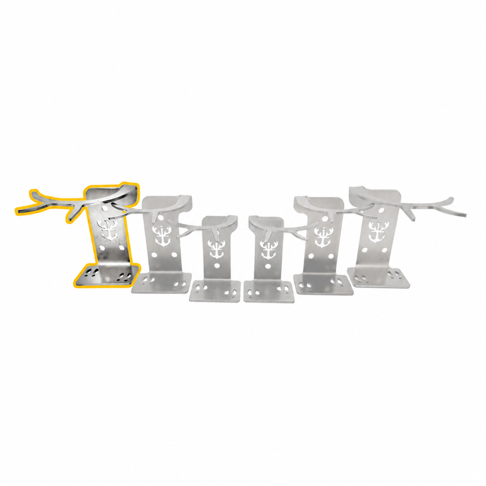 Shed Antler Hanger Single - Slob Knocker Size (Right Antler)