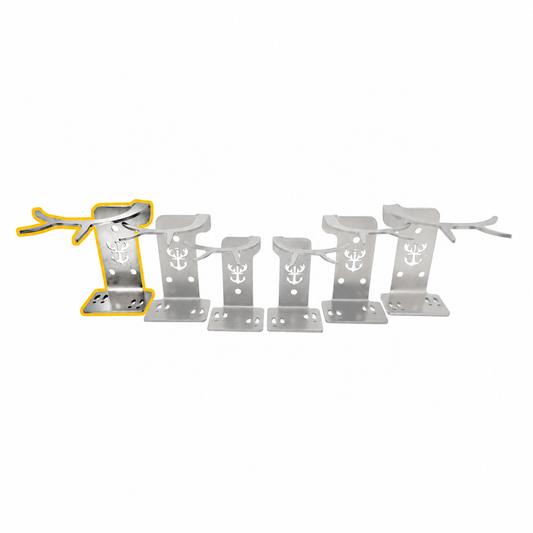 Shed Antler Hanger Single - Slob Knocker Size (Right Antler)