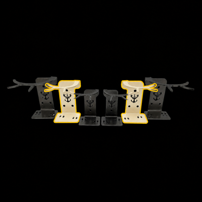 Shed Antler Hanger Set - Booner Size - White Out