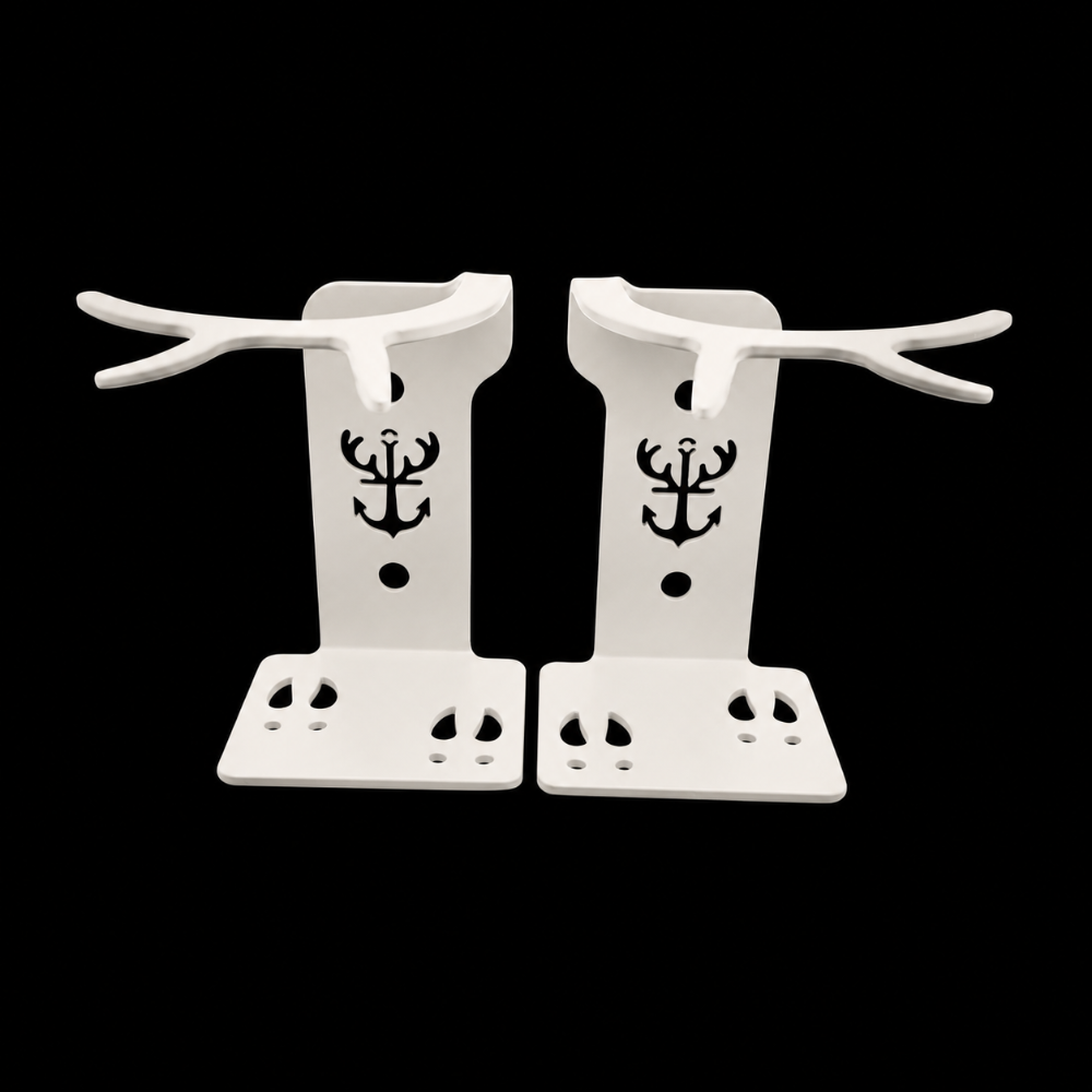 Shed Antler Anchor Set - Original Size (WHITE OUT EDITION)