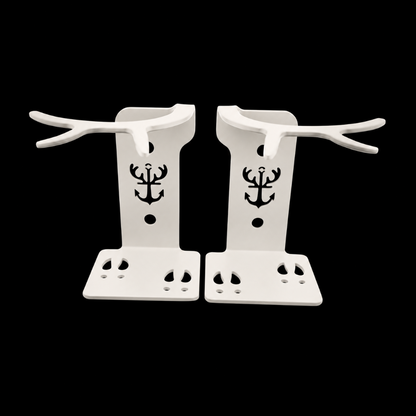 Product photo of White Out Original shed antler hanger set