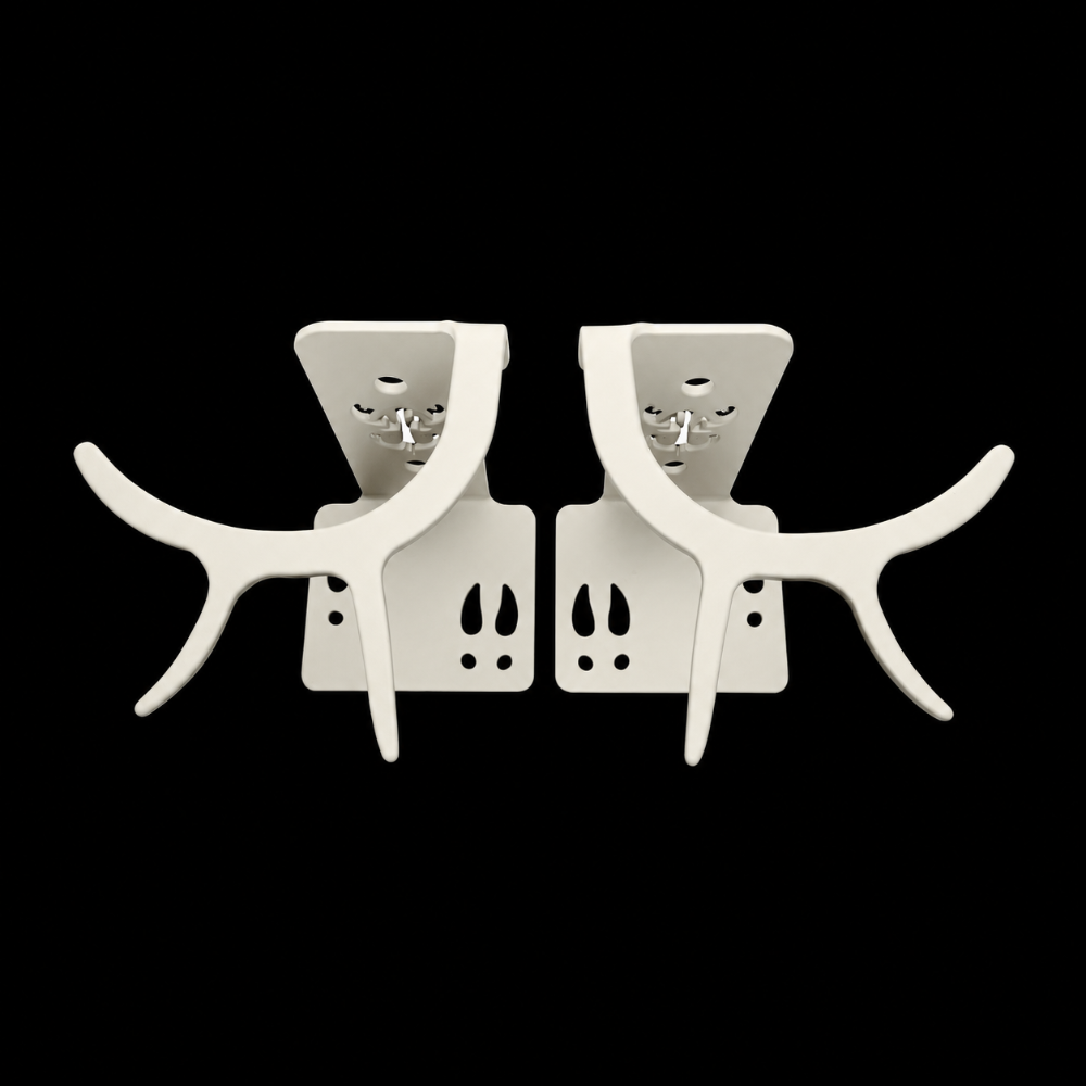 Shed Antler Anchor Set - Original Size (WHITE OUT EDITION)