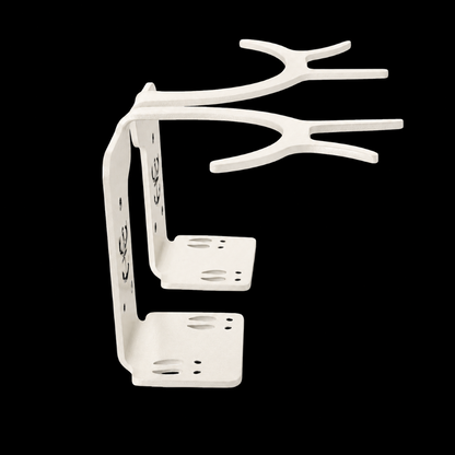 Shed Antler Hanger Set - Slob Knocker Size - White Out