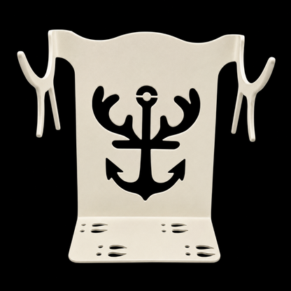 Tabletop Antler Anchor - White Out